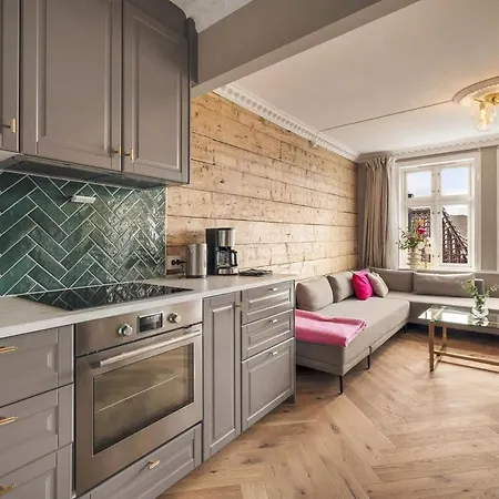公寓 Dinbnb Homes L Bispengsgaten 500 M To Bryggen
