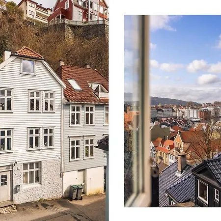 公寓 Dinbnb Homes L Bispengsgaten 500 M To Bryggen 卑爾根