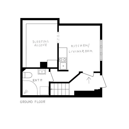 公寓 Dinbnb Homes L Bispengsgaten 500 M To Bryggen 卑爾根